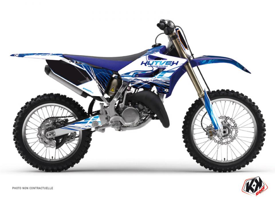 Autocollant stickers Kutvek pour Moto Yamaha 125 YZ 2015 à 2020 Neuf