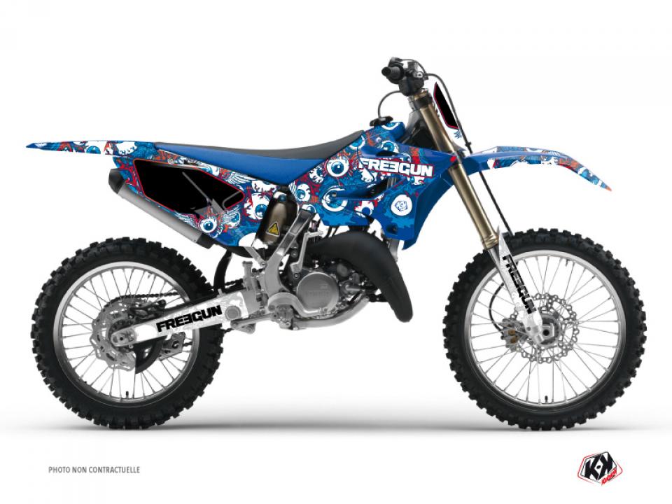 Autocollant stickers Kutvek pour Moto Yamaha 125 YZ 2015 à 2020 Neuf