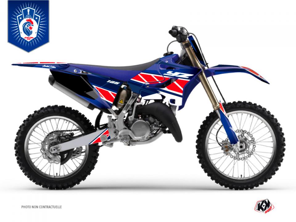 Autocollant stickers Kutvek pour Moto Yamaha 125 YZ 2015 à 2020 Neuf