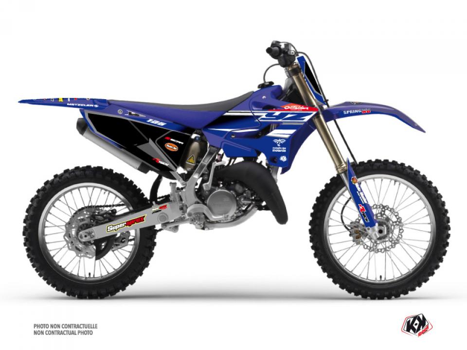 Autocollant stickers Kutvek pour Moto Yamaha 125 YZ 2015 à 2020 Neuf