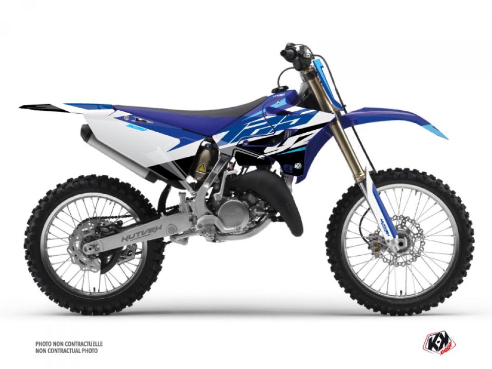 Autocollant stickers Kutvek pour Moto Yamaha 125 YZ 2015 à 2020 Neuf