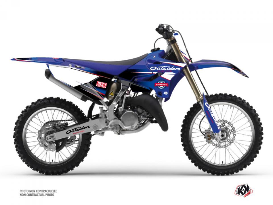 Autocollant stickers Kutvek pour Moto Yamaha 250 YZ 2002 à 2004 Neuf