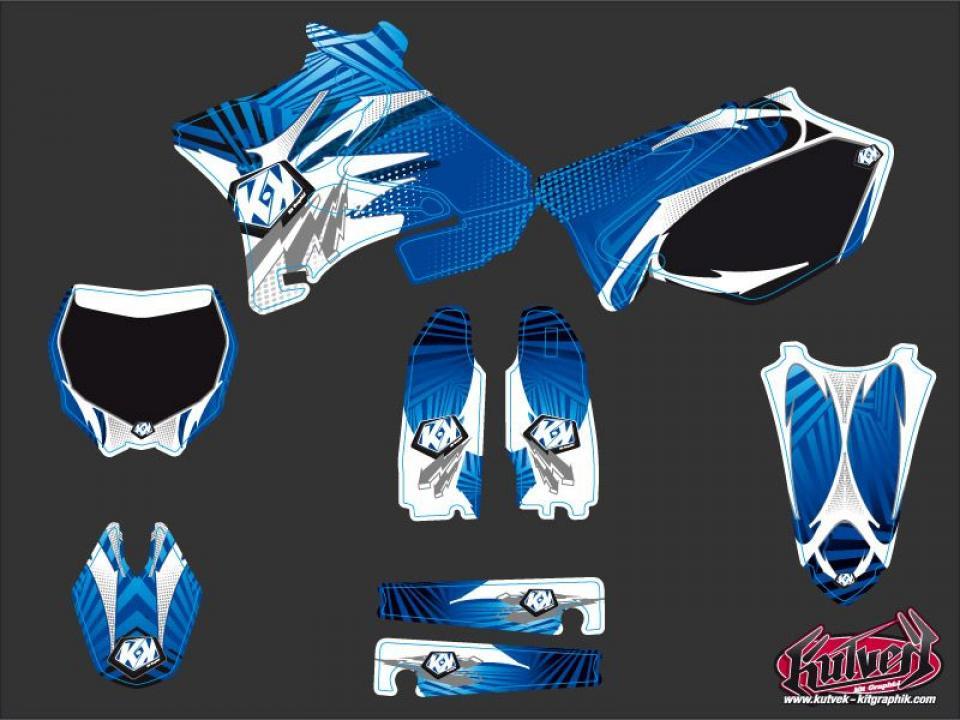 Autocollant stickers Kutvek pour Moto Yamaha 250 YZ 2021 Neuf