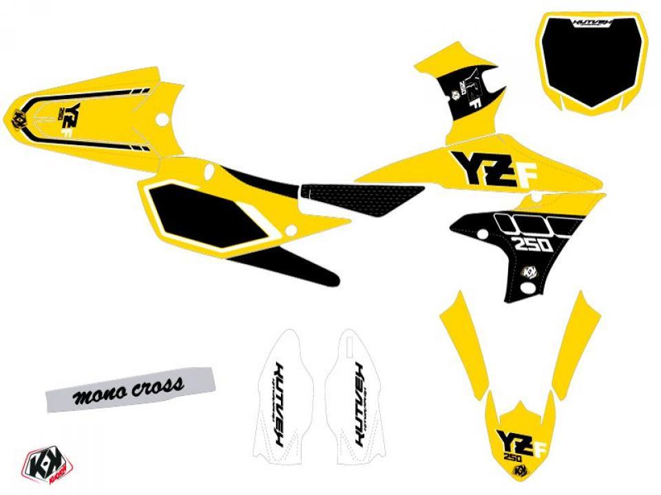 Autocollant stickers Kutvek pour Moto Yamaha 250 Yz-F 4T 2006 à 2008 Neuf