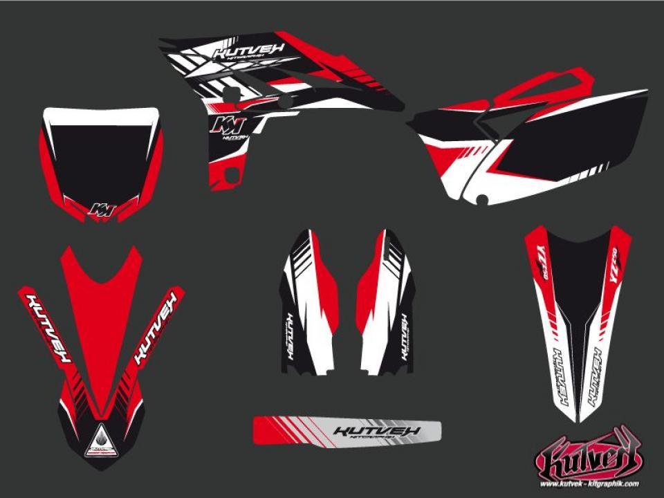 Autocollant stickers Kutvek pour Moto Yamaha 250 Yz-F 4T 2009 Neuf