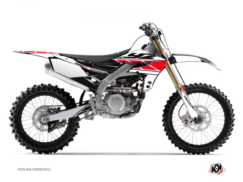 Autocollant stickers Kutvek pour Moto Yamaha 450 Yz-F 4T 2009 Neuf