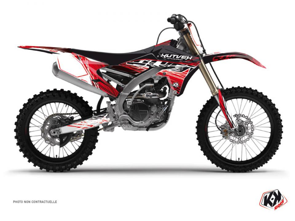 Autocollant stickers Kutvek pour Moto Yamaha 450 Yz-F 4T 2009 Neuf