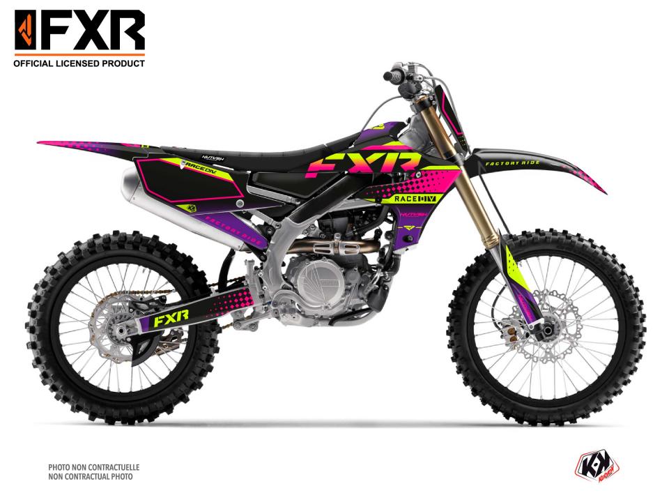 Autocollant stickers Kutvek pour Moto Yamaha 450 Yz-F 4T 2009 Neuf