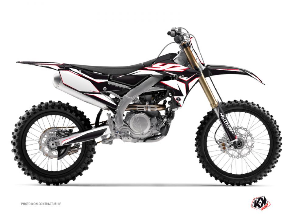 Autocollant stickers Kutvek pour Moto Yamaha 450 Yz-F 4T 2010 à 2013 Neuf