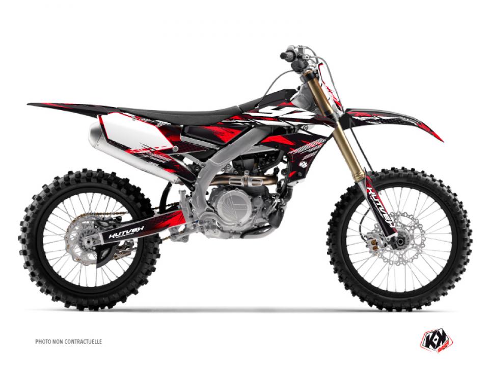 Autocollant stickers Kutvek pour Moto Yamaha 450 Yz-F 4T 2010 à 2013 Neuf