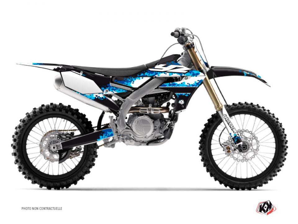 Autocollant stickers Kutvek pour Moto Yamaha 450 Yz-F 4T 2010 à 2013 Neuf