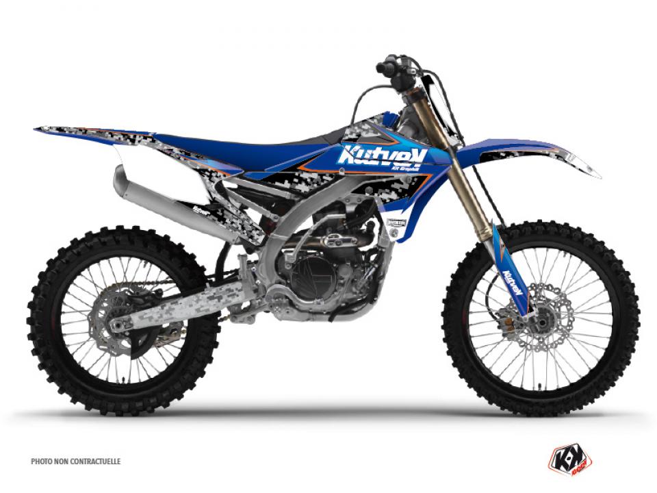 Autocollant stickers Kutvek pour Moto Yamaha 450 Yz-F 4T 2010 à 2013 Neuf