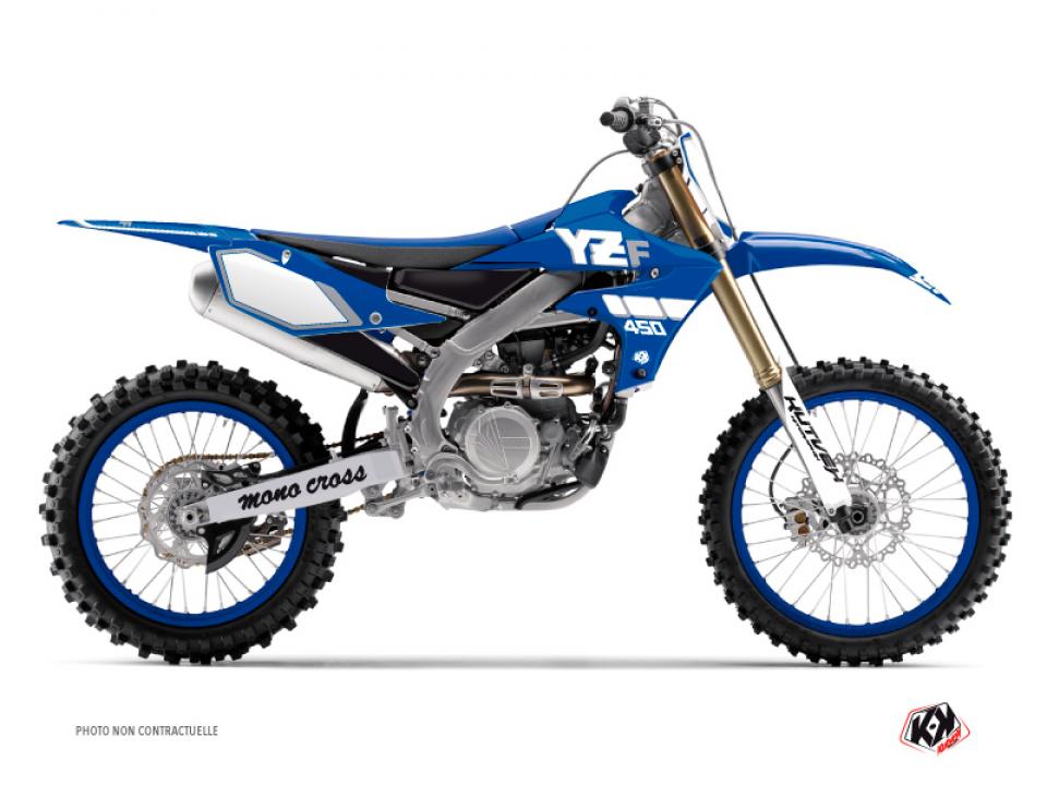 Autocollant stickers Kutvek pour Moto Yamaha 450 Yz-F 4T 2010 à 2013 Neuf