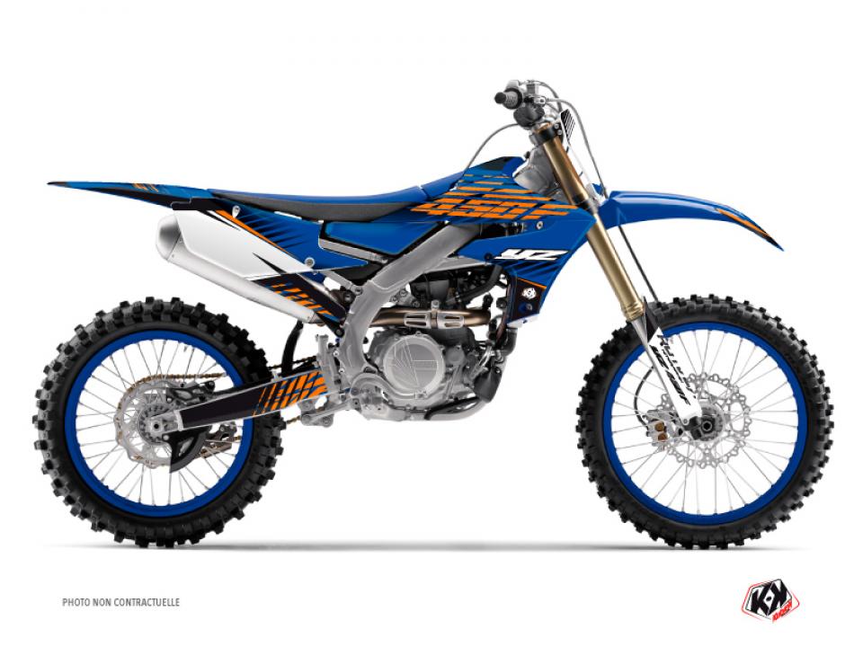 Autocollant stickers Kutvek pour Moto Yamaha 450 Yz-F 4T 2014 à 2017 Neuf
