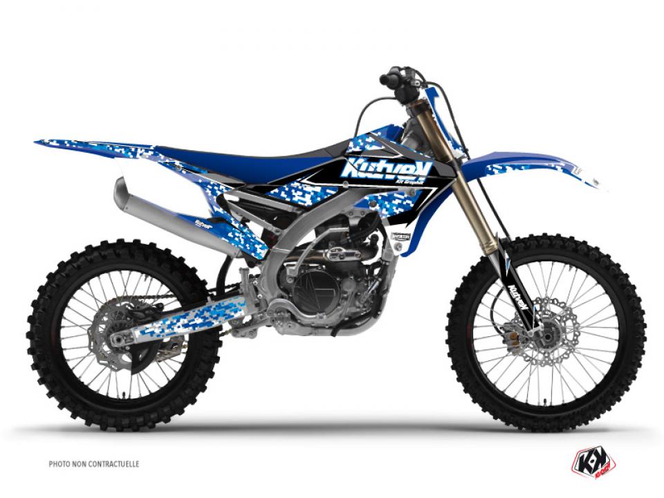 Autocollant stickers Kutvek pour Moto Yamaha 450 Yz-F 4T 2014 à 2017 Neuf