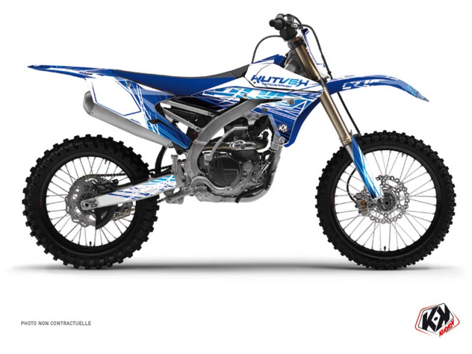 Autocollant stickers Kutvek pour Moto Yamaha 450 Yz-F 4T 2014 à 2017 Neuf