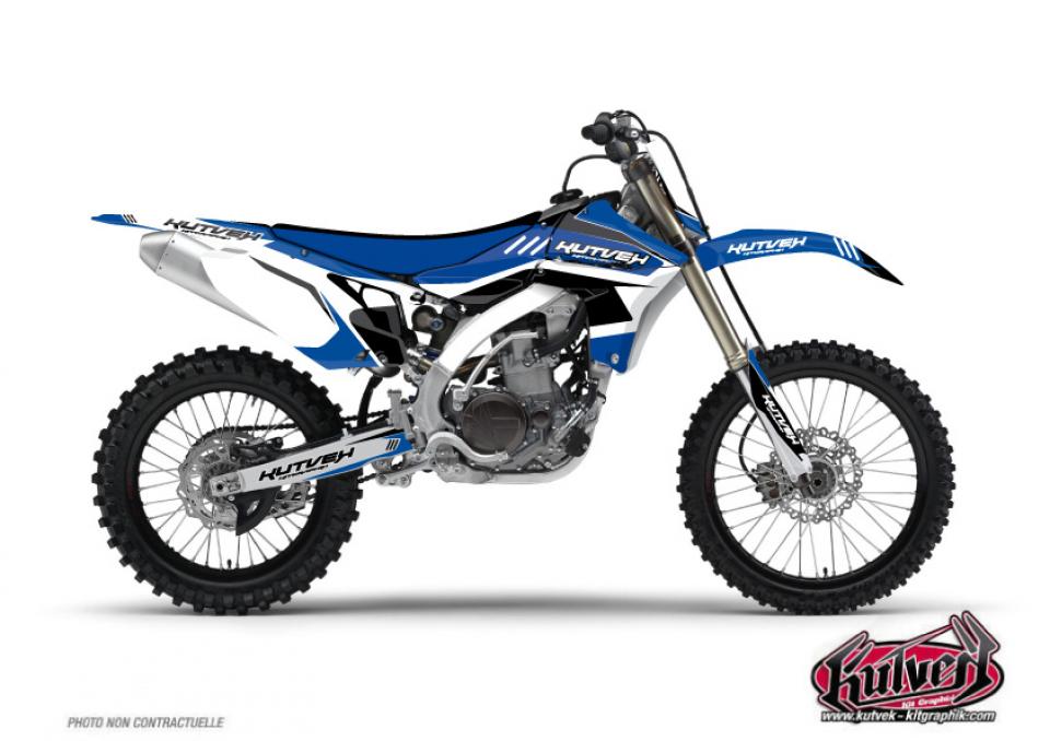 Autocollant stickers Kutvek pour Moto Yamaha 450 Yz-F 4T 2014 à 2017 Neuf