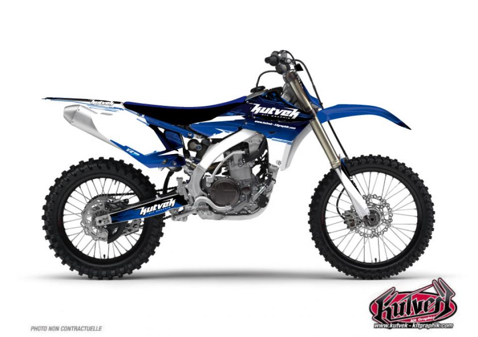 Autocollant stickers Kutvek pour Moto Yamaha 450 Yz-F 4T 2014 à 2017 Neuf