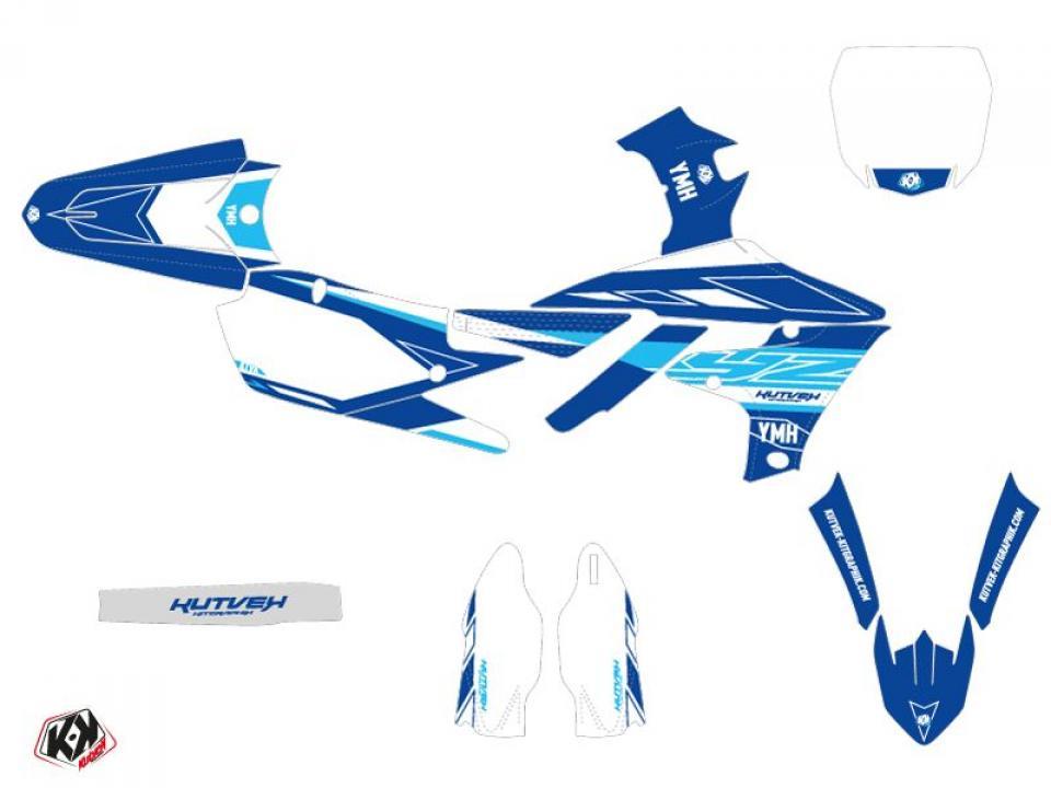 Autocollant stickers Kutvek pour Moto Yamaha 450 Yz-F 4T 2014 à 2017 Neuf
