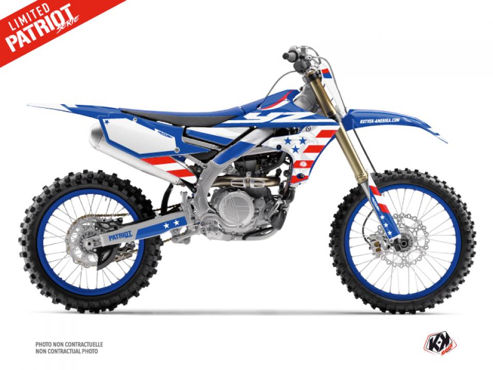 Autocollant stickers Kutvek pour Moto Yamaha 450 Yz-F 4T 2014 à 2017 Neuf