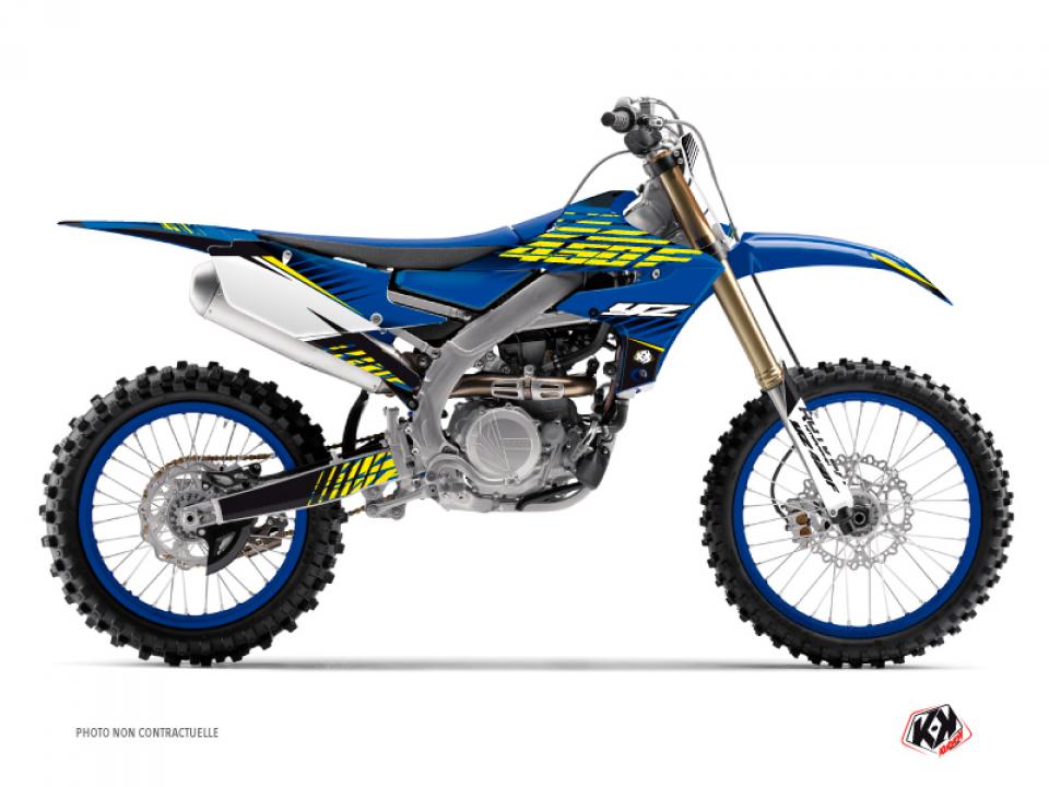 Autocollant stickers Kutvek pour Moto Yamaha 450 YZ F 2018 à 2022 Neuf