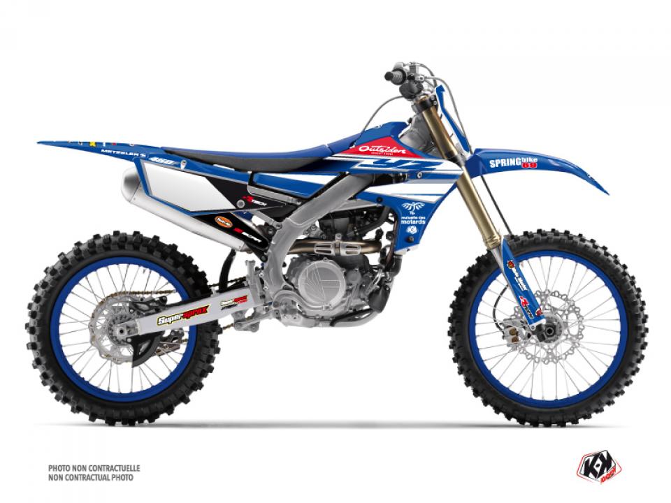 Autocollant stickers Kutvek pour Moto Yamaha 450 YZ F 2018 à 2022 Neuf