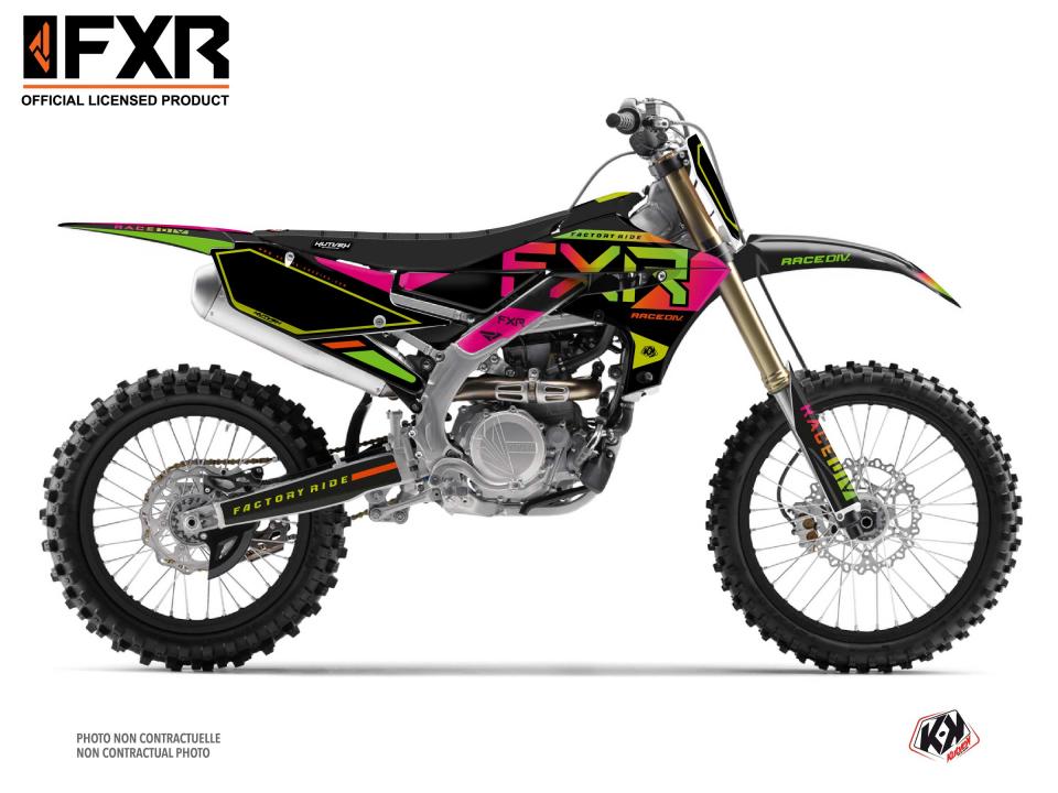 Autocollant stickers Kutvek pour Moto Yamaha 450 YZ F 2018 à 2022 Neuf
