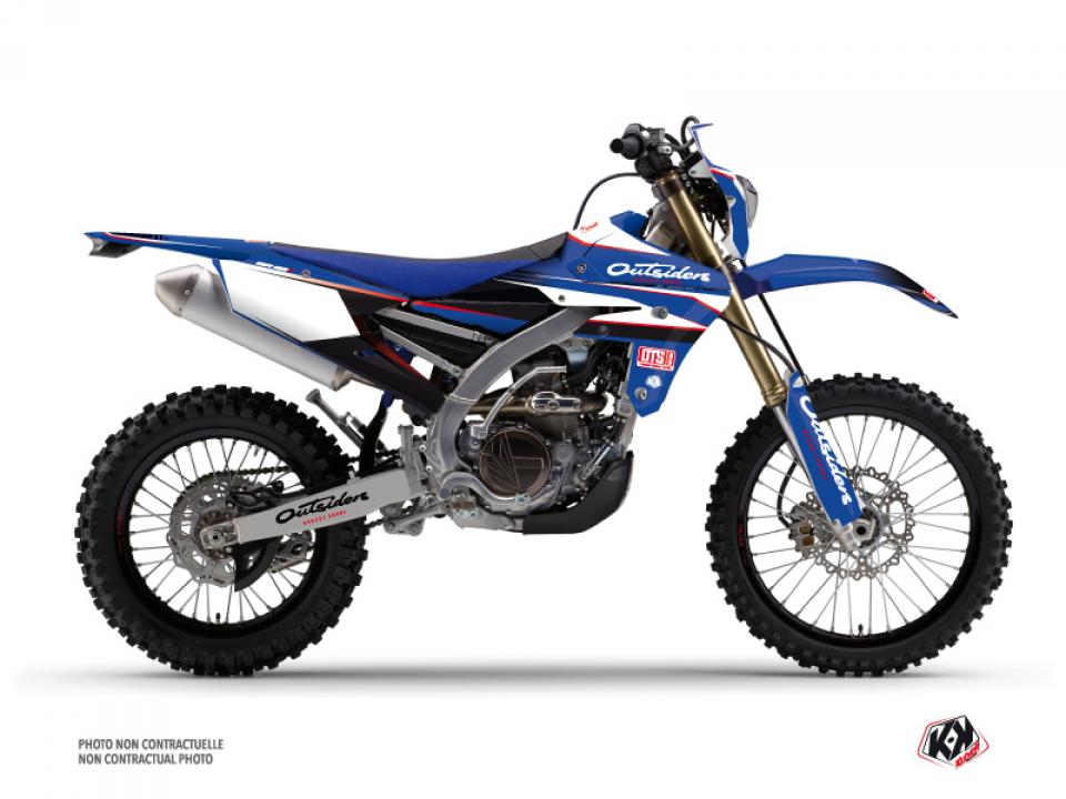 Autocollant stickers Kutvek pour Moto Yamaha 250 Wr-F 4T 2006 Neuf