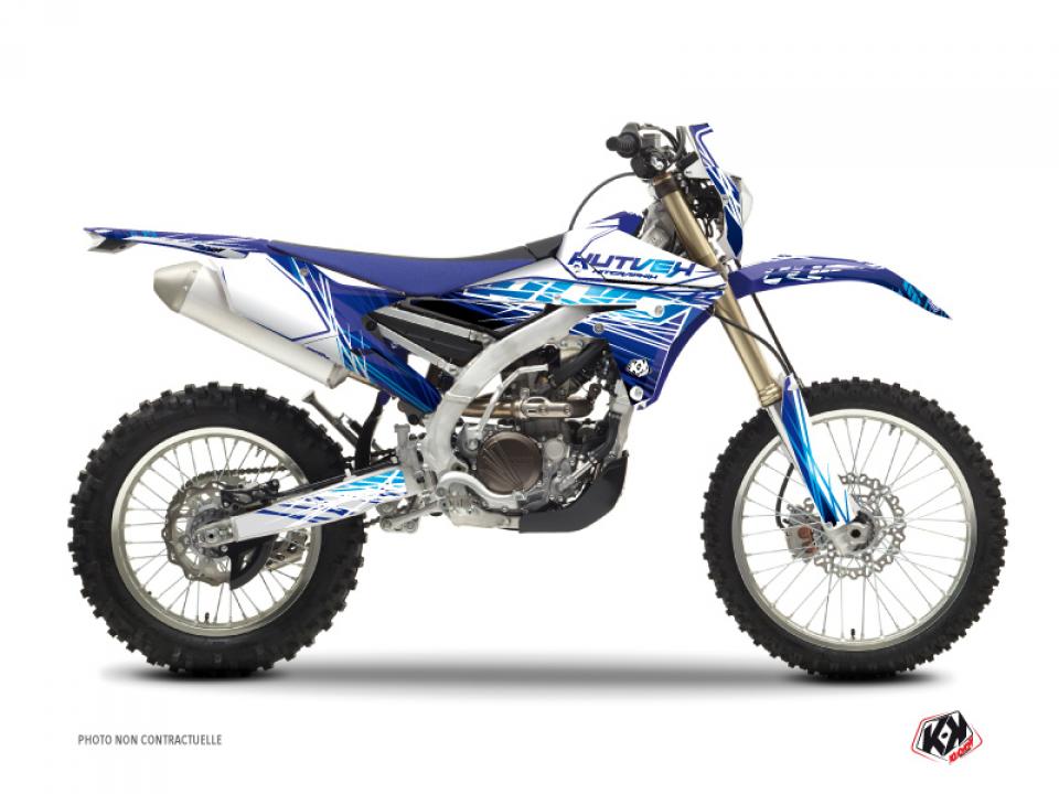 Autocollant stickers Kutvek pour Moto Yamaha 250 Wr-F 4T 2020 à 2023 Neuf