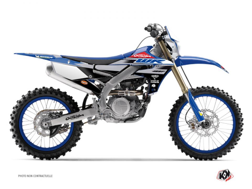 Autocollant stickers Kutvek pour Moto Yamaha 450 Wr-F 4T 2012 à 2015 Neuf