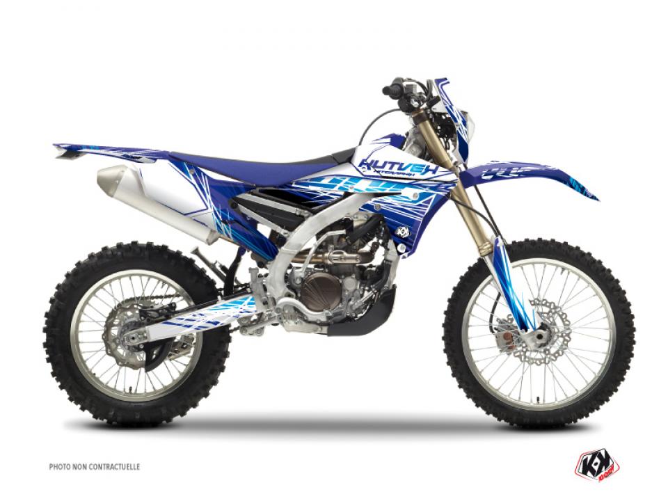 Autocollant stickers Kutvek pour Moto Yamaha 450 Wr-F 4T 2012 à 2015 Neuf