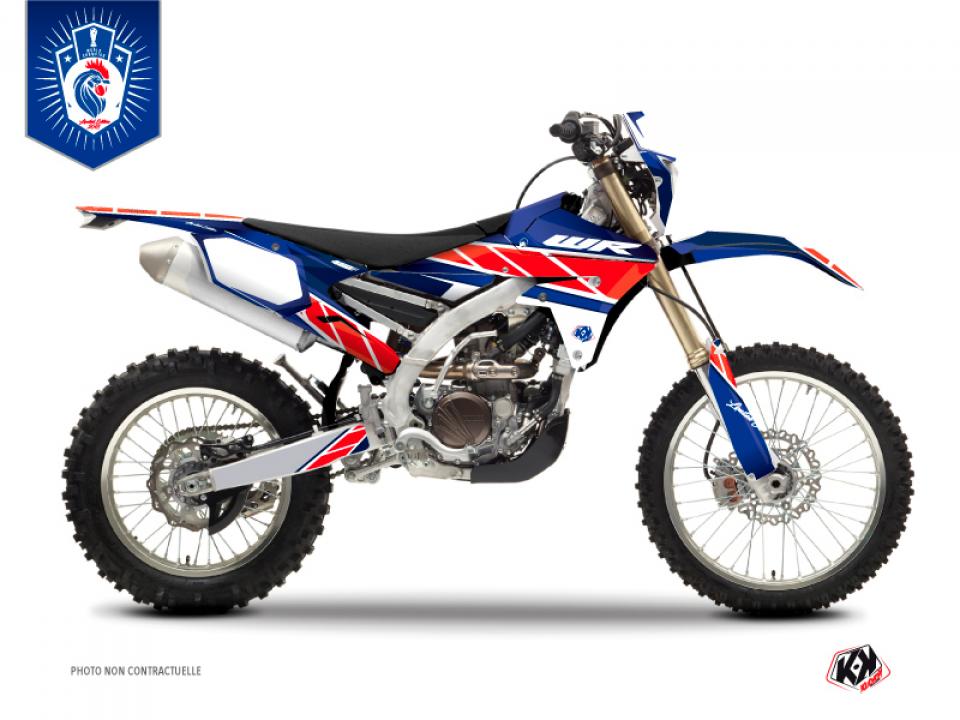 Autocollant stickers Kutvek pour Moto Yamaha 450 Wr-F 4T 2012 à 2015 Neuf