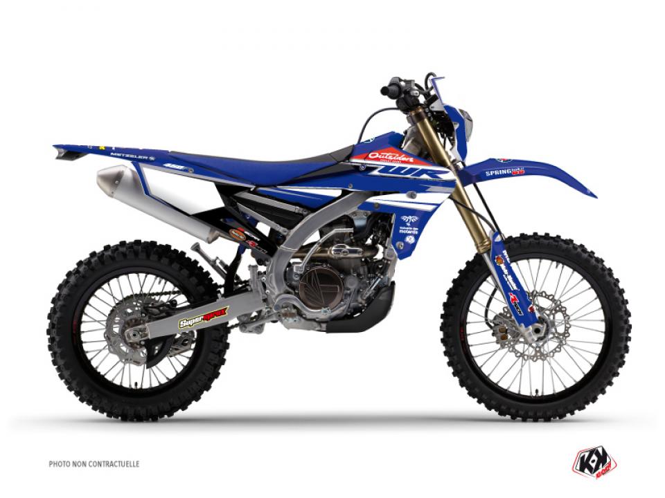 Autocollant stickers Kutvek pour Moto Yamaha 450 Wr-F 4T 2012 à 2015 Neuf