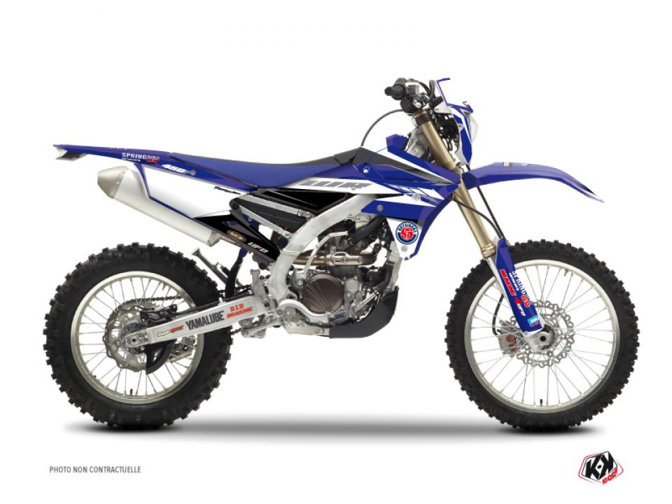 Autocollant stickers Kutvek pour Moto Yamaha 450 Wr-F 4T 2012 à 2015 Neuf