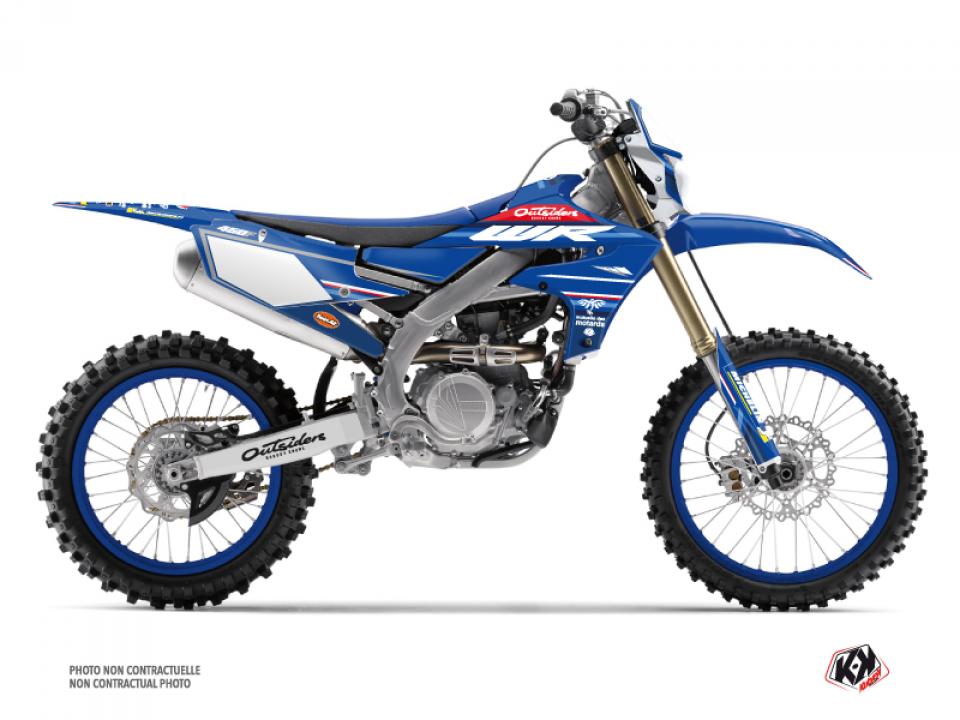 Autocollant stickers Kutvek pour Moto Yamaha 450 Wr-F 4T 2016 à 2018 Neuf