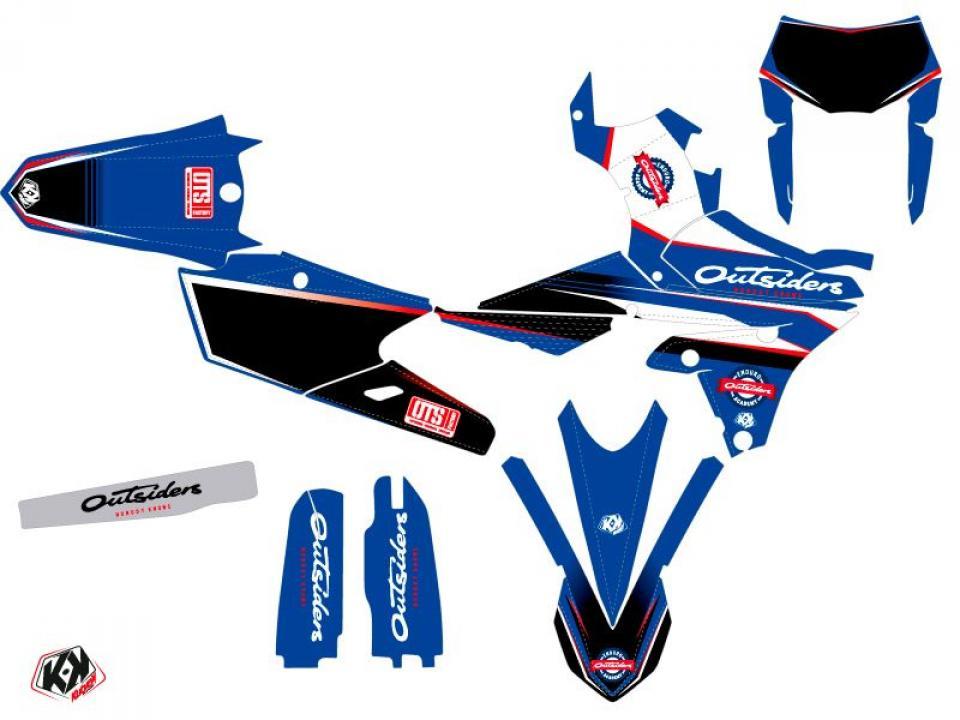 Autocollant stickers Kutvek pour Moto Yamaha 450 YZ F 2019 à 2022 Neuf