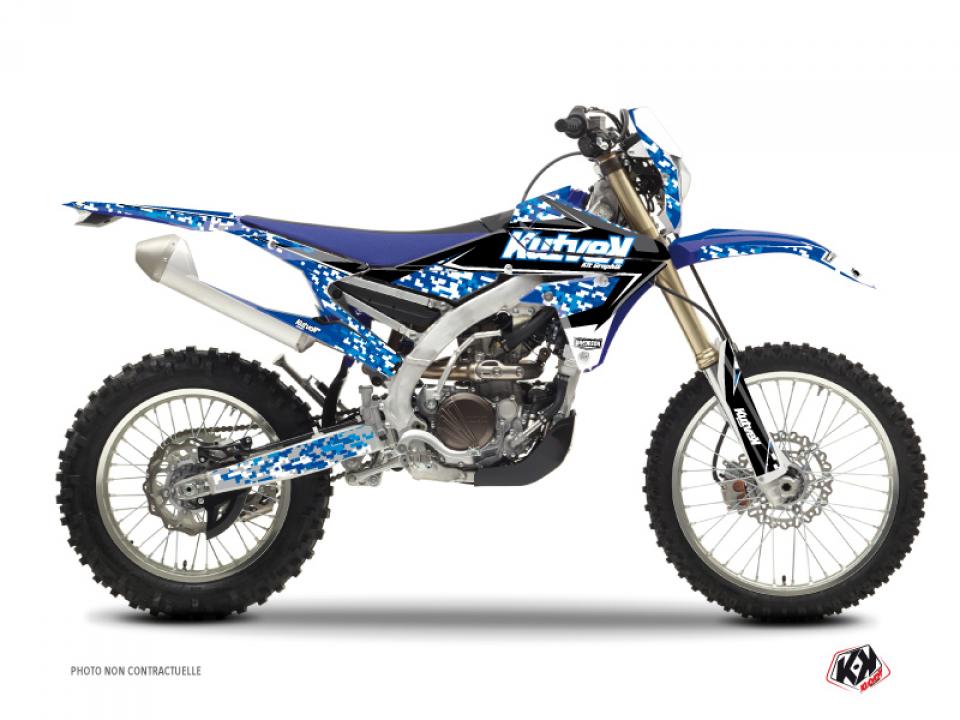 Autocollant stickers Kutvek pour Moto Yamaha 450 YZ F 2019 à 2022 Neuf