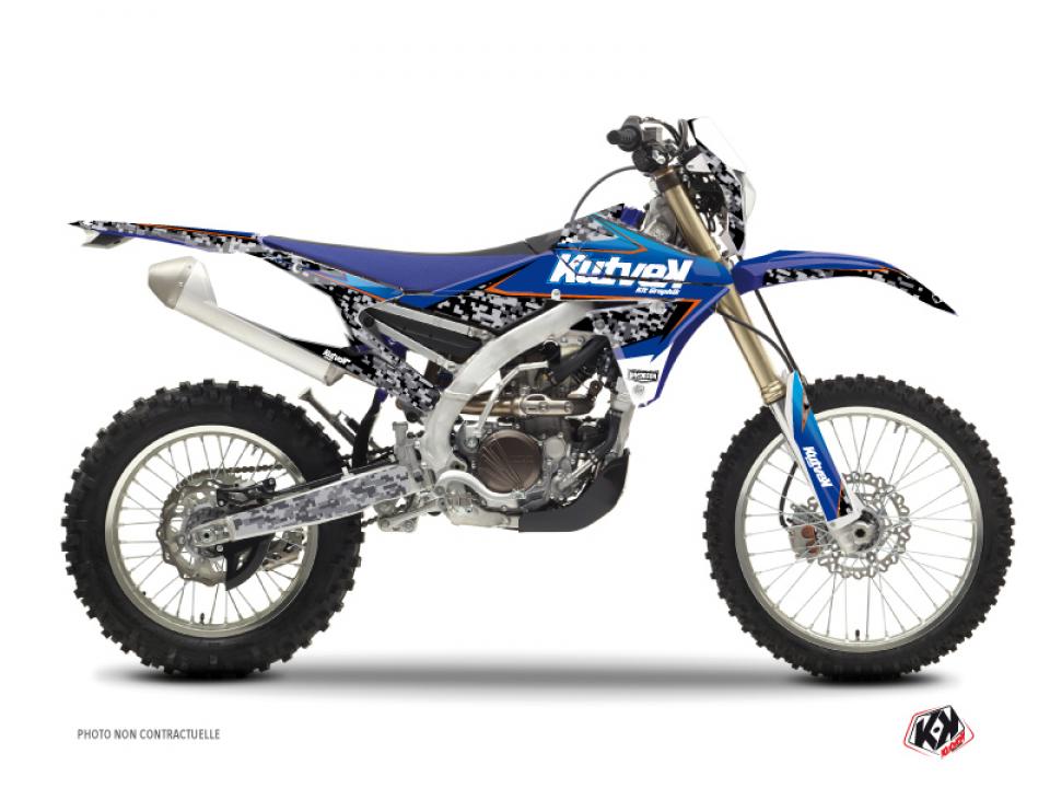 Autocollant stickers Kutvek pour Moto Yamaha 450 YZ F 2019 à 2022 Neuf