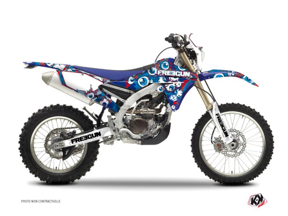 Autocollant stickers Kutvek pour Moto Yamaha 450 YZ F 2019 à 2022 Neuf