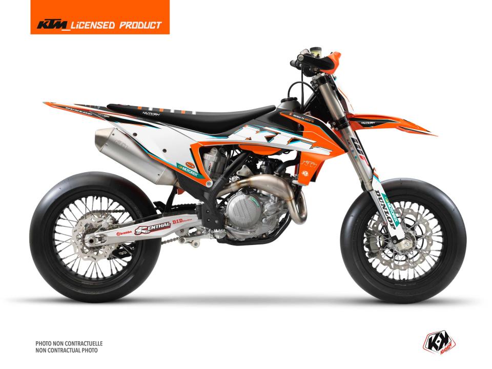 Autocollant stickers Kutvek pour Moto KTM 450 Smr Ie 2013 à 2014 Neuf