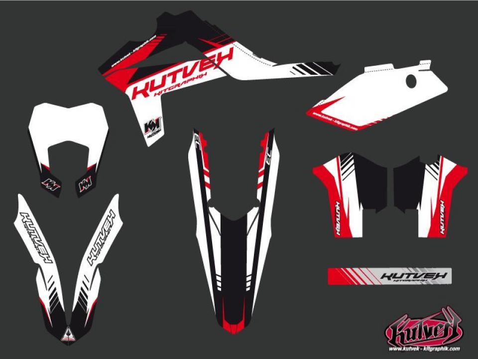 Autocollant stickers Kutvek pour Moto Gas gas 250 Ec-F Racing Enduro 4T 2014 à 2017 Neuf