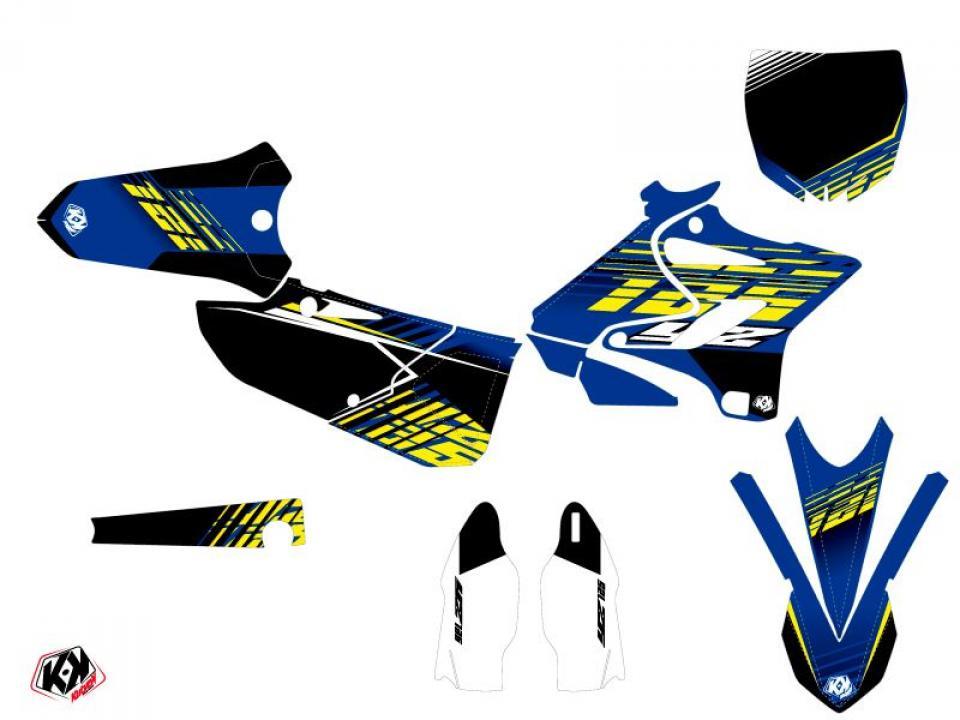 Autocollant stickers Kutvek pour Moto Yamaha 125 YZ 1999 à 2001 Neuf