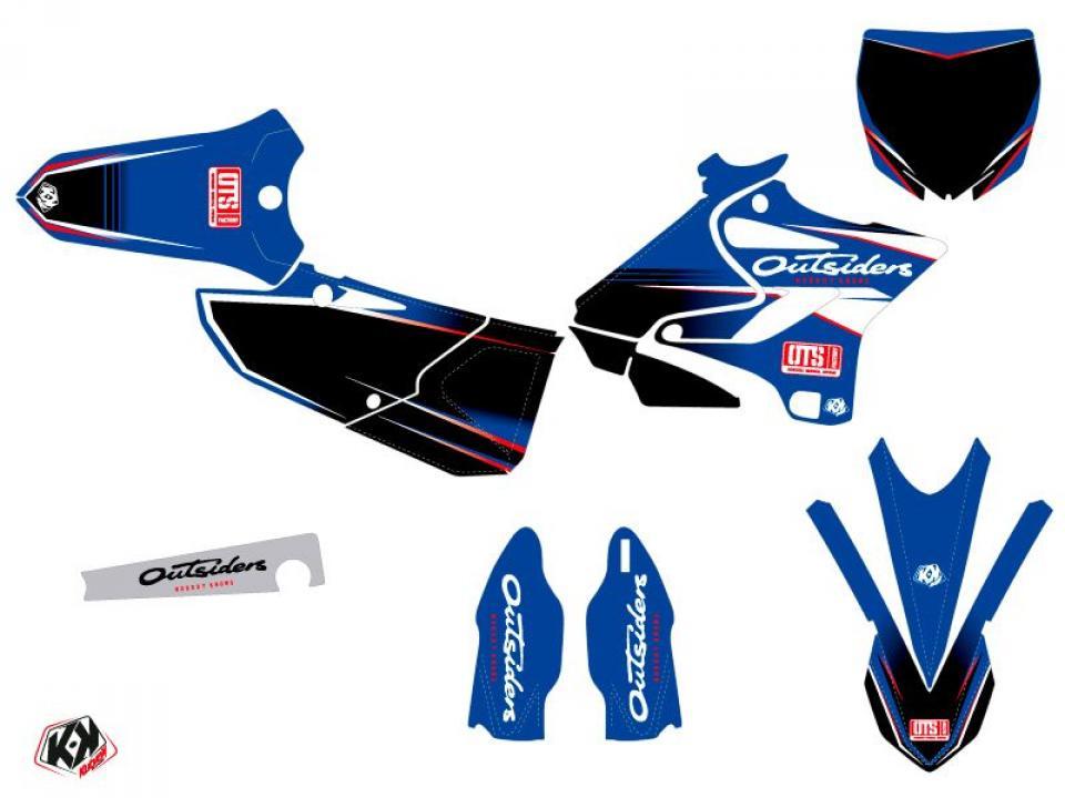 Autocollant stickers Kutvek pour Moto Yamaha 125 YZ 1999 à 2001 Neuf