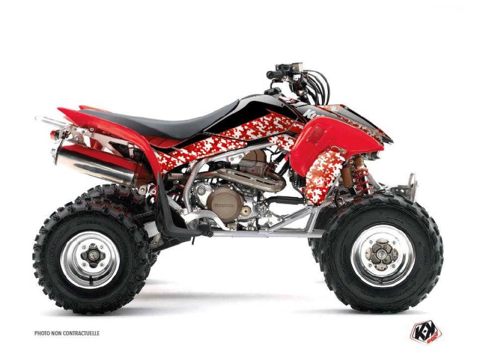 Autocollant stickers Kutvek pour Quad Honda 450 TRX R 2004 à 2005 Neuf