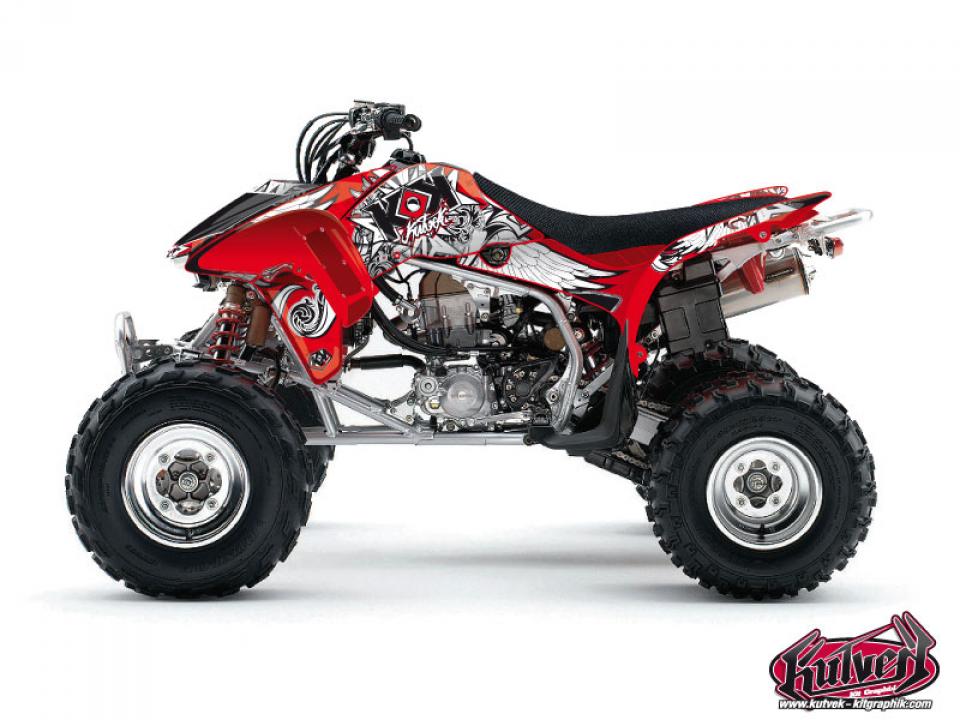 Autocollant stickers Kutvek pour Quad Honda 450 TRX R 2004 à 2005 Neuf