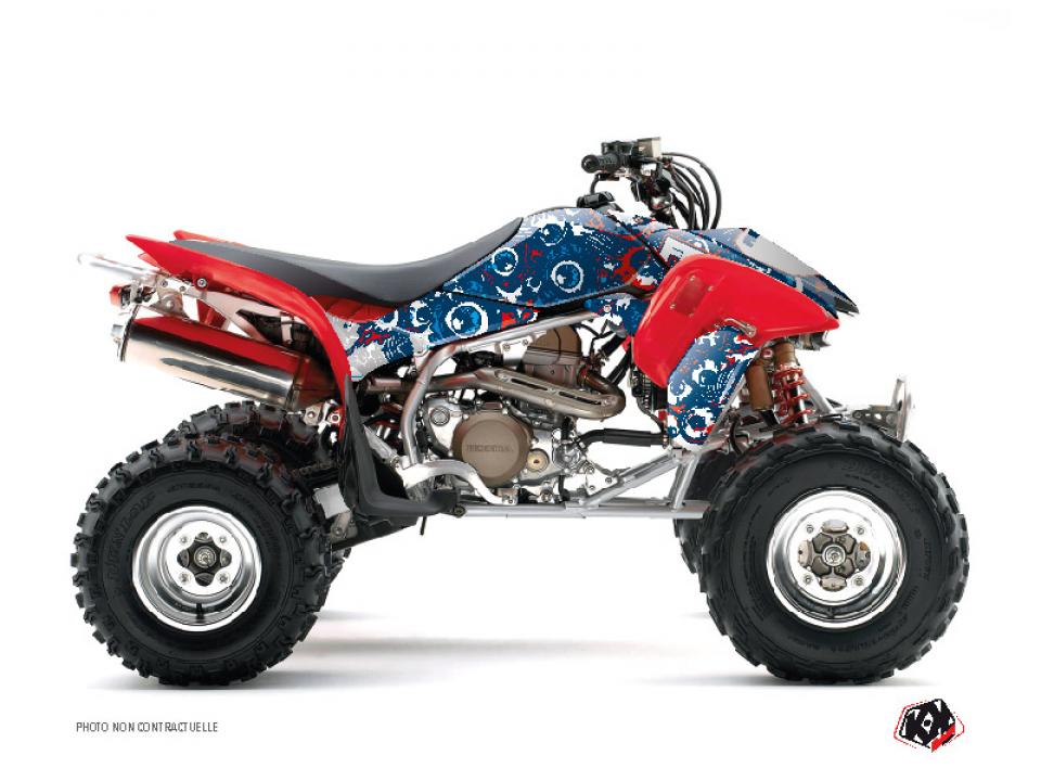 Autocollant stickers Kutvek pour Quad Honda 450 TRX R 2004 à 2005 Neuf