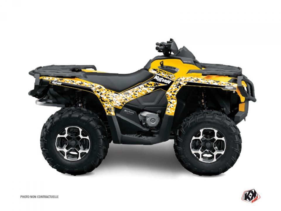 Autocollant stickers Kutvek pour Quad CAN-AM 400 Outlander XT 2004 à 2008 Neuf