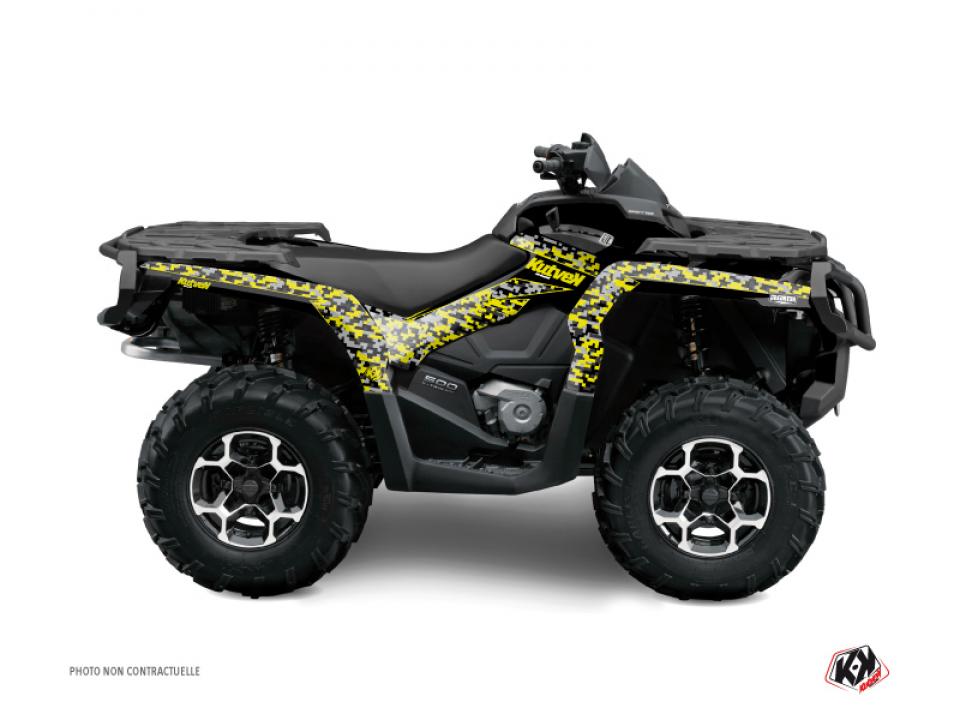 Autocollant stickers Kutvek pour Quad CAN-AM 400 Outlander XT 2004 à 2008 Neuf