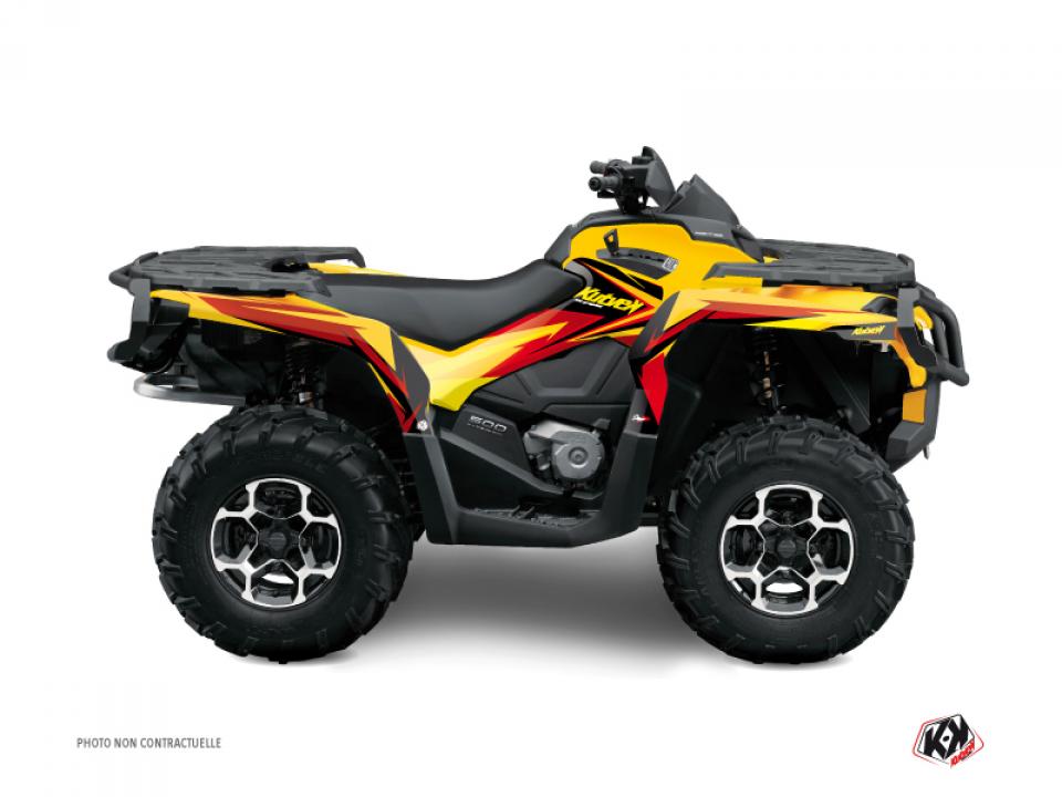 Autocollant stickers Kutvek pour Quad CAN-AM 400 Outlander 4x4 2004 à 2008 Neuf