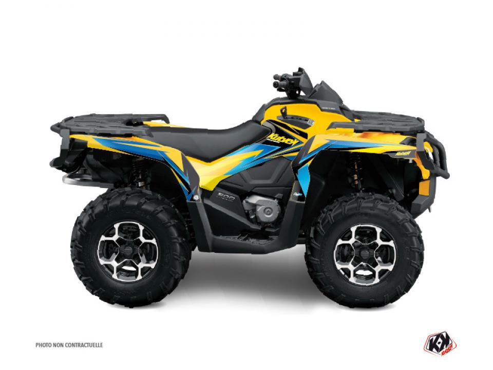 Autocollant stickers Kutvek pour Quad CAN-AM 400 Outlander XT 2004 à 2008 Neuf